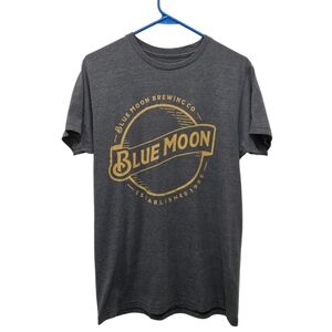 Blue Moon Brewing Co. Men’s Graphic Tee Icon Print Very Soft Sz M